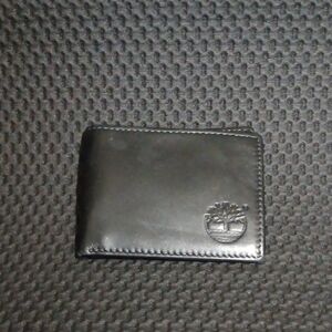 Timberland Black Leather Card Holder